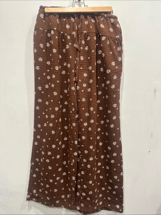 Cali 1850 Pants - Cali 1850 shell wide leg harem cotton breezy seaside coastal theme cozy large